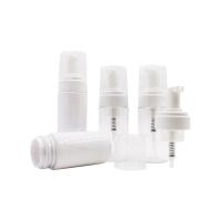 Buy cheap 100ml 150ml Cosmetics Plastic Bottles , Mousse Pump Bottle Clear Blue White product