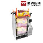 800W Semi Auto Manual Food Tray Sealer Plastic Tray Sealer Nitrogen Filling