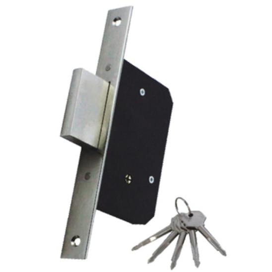 Buy cheap 189f-3d Mortise Lock Body Household Door Locks With Single Tongue And 5 Cross Keys from wholesalers