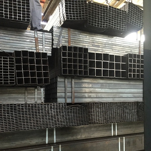 Hot Rolled Q355 2x2 Galvanized Square Tubing 25Mm Ms Hollow Pipe
