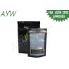 Buy cheap Mylar Clear Window Stand Up Plastic Bags Tear Notch For Weed Weed Seed Pouch from wholesalers