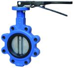 Professional DN80 Wafer Lug Butterfly Valve Precise Geometric Size