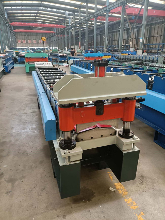 Color steel roof ridge cap roll forming machine high speed roof metal