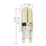 China Manufacturer OEM Service SMD 5730 230V 4W Dimmable 2700K G9 silicone Led