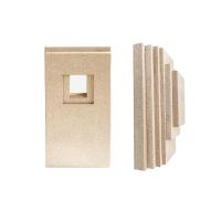 Buy cheap Metallurgy Refractory Insulation Board High Temperature Sandy Color product