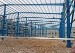 China manufacturer workshop structure, wind-resistant large-span steel structure