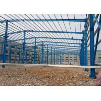 Buy cheap Pre Built Steel Warehouse Construction , Portal Structure Warehouse Steel Frame product