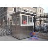 Buy cheap Stainless Steel Frame sentry shed / Prefab Movable Watch sentry house Station from wholesalers