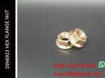 Hex Flange nut DIN EN 1661 ISO 4161 Yellow Zinc Plated M20-2.5 Size range Grade