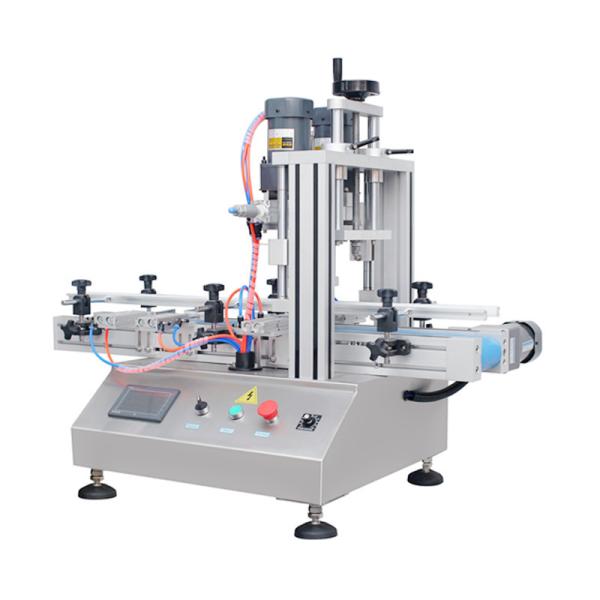 Buy cheap Pneumatic Tabletop Automatic Bottle Capping Machine For Plastic Bottle Jar from wholesalers