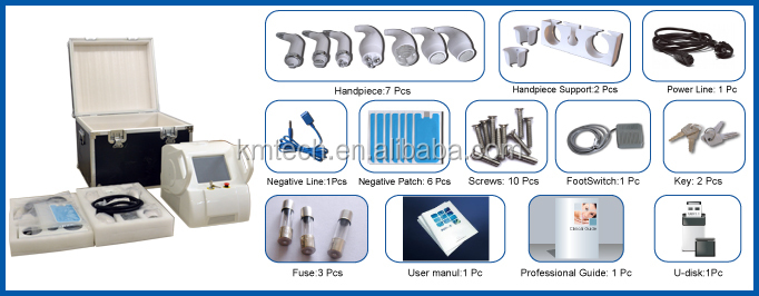 Commercial Cavitation RF Vacuum Slimming Machine 7 in 1 For Beauty Center