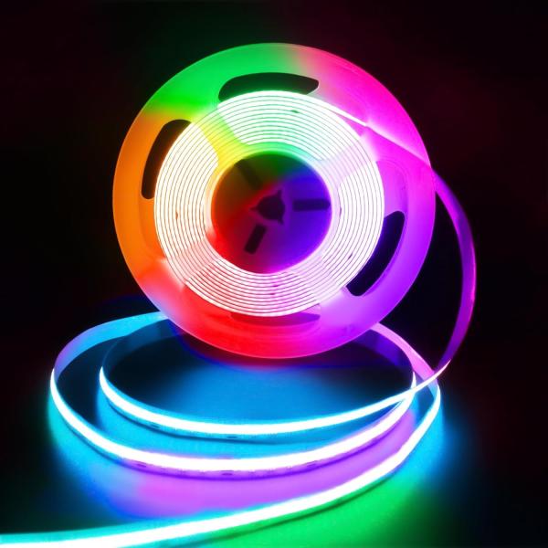 Buy cheap 10ft RGBW Smart IC DC24V IP20 Flexible COB LED Decoration Strip Lights For Home Room from wholesalers