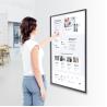 Buy cheap 100inch Commercial Monitors Digital Signage Lcd Advertising Wall Mounted Portable from wholesalers