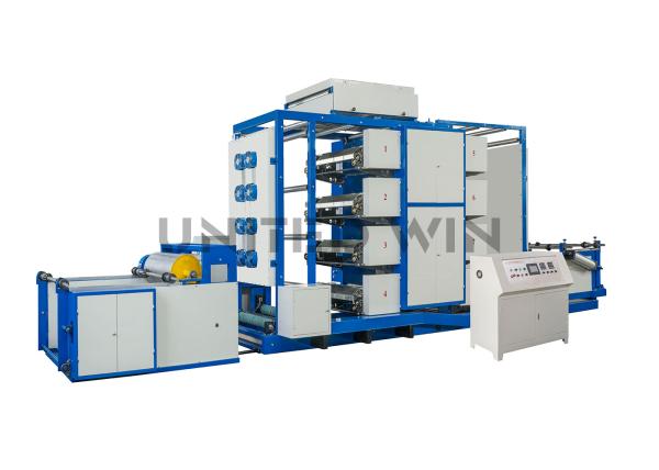 Buy cheap Polythene Woven Bag Flexo Offset Printing Machine 4-12 Color from wholesalers
