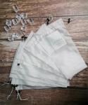Clear Plastic Dry cleaning poly garment bags for packing clothes storage on roll