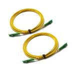 Singmode Duplex 2.0mm LC/APC To LC/APC Fiber Optic Patch Cord