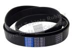 Industrial Fan Belts EPDM Materials High Transmission Efficiency