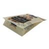 Buy cheap Custom Gravure Printing Plastic Pet Food Packaging Bags Flat Bottom 100-300 Microns Thick from wholesalers