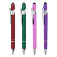 Buy cheap Classical Touchscreen Metal Press Ballpoint Pen Click Stylus Tip Aluminium Ball Pen product