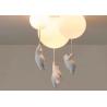Buy cheap Romantic Kids Children Bed Room Pendant Light Colourful Glass Balloon Led Ceiling Chandelier Lamp from wholesalers