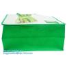 Buy cheap Promotional Cheap Custom Logo Print Eco Friendly Die Cut Shopping Non-Woven Bags / Non Woven Bag D Cut, bagplastics, pac from wholesalers