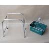 Buy cheap Green Color W215mm L285mm Wire Basket for Bathroom,Kicthen With Handles，Base,Cloth Bag from wholesalers