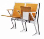 Folded Desk Steel School Furniture Waterproof Adjustable Leg Pad Easy To