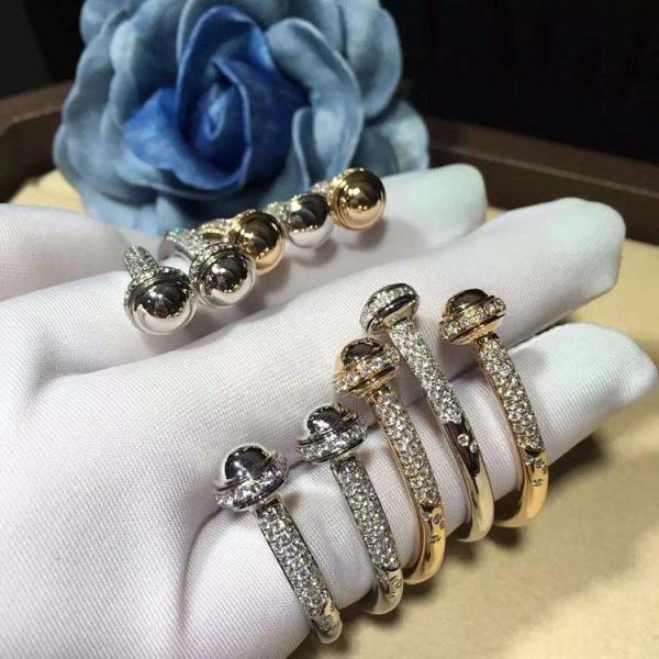 Buy cheap Piaget brand jewelry diamonds bracelet 18kt gold with white gold or yellow gold from wholesalers