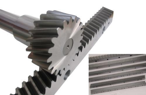 Buy cheap M2 24x24x1000mm Helical Gear Rack And Pinion S45C Steel DIN7 from wholesalers