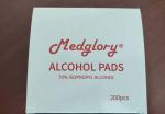 200 Pieces 75% Alcohol Cleaning Pads For Disinfectant Facial And Hand