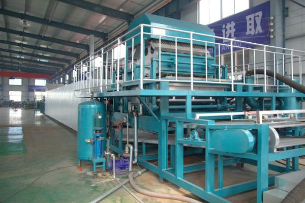 Buy cheap Diesel Oil Automatic Egg Tray Production Line / Pulp Molding Equipment from wholesalers