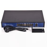 Buy cheap V2.0 IEEE 802.3af/At 150w 16 Port Poe Network Switch product