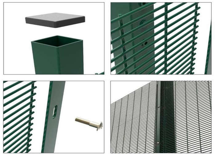 1.5m Height PVC Coated 358 Fence