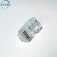 Buy cheap CAT5 CAT5e CAT6 CAT6E Utp Cable Rj45 Connector 8Pin Transparent Head product