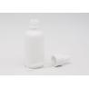 Buy cheap 30ml Cylinder Cosmetic Oil Glass Bottle With Various Droppers from wholesalers