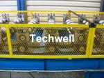 Hydraulic cutting Metal Roofing Cold Roll Forming Machine 13 - 22 Stations TW27