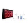 Buy cheap RS485 5000mcd 24in Led Gas Price Display Iron Cabinet from wholesalers