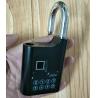 Buy cheap Biometric door lock Fingerprint lock Padlock black fingerprint lock from wholesalers