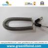 Buy cheap Custom Size Line Dia 3mm Coil Dia 15mm Transparent Black Wire Rope Leash from wholesalers