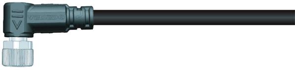 Buy cheap IP67 M8 Connector Harness With Open Ended Wires Female Bend Shield 3P PVC 5m from wholesalers