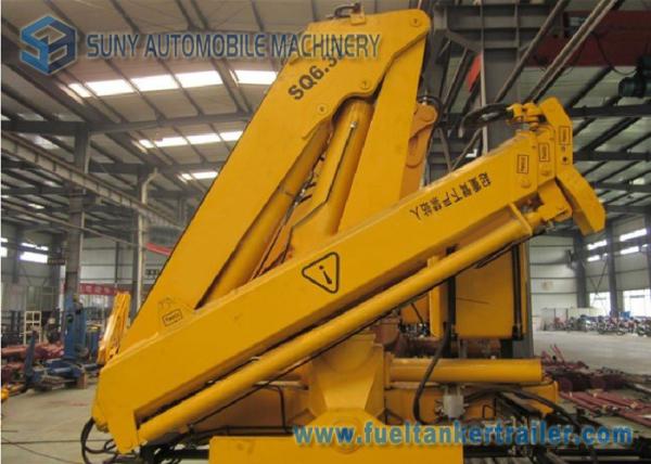 Buy cheap Large XCMG / SUNY 6.3 Ton Truck Mounted Crane With Folding Arm from wholesalers