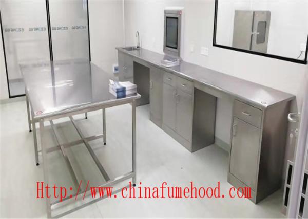 Buy cheap Customized Made Size Original Metal Color Lab Bench Furniture Stainless Steel Lab Furniture for Hospital Laboratory from wholesalers