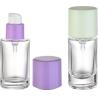 Buy cheap Customized Glass foundation bottle 30ml with over cap from wholesalers