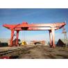 Buy cheap Span 5-21m Double Beam Gantry Crane Outdoor Gantry Crane 12m/Min from wholesalers
