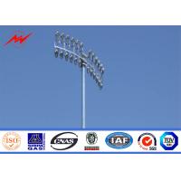 Buy cheap 30m Football Stadium Park Light Pole Columniform 50 Years Lift Time product