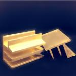 OEM Corrosion Resistant Brass Extrusion Profiles For Door Frame