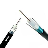 Buy cheap corning armored fiber optic cable Black Outer Sheath GYXTW factory type power product