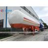 Buy cheap 2 Axle 40.5M3 20MT Tank Semi Trailer For LPG Transportion tanker semi trailer from wholesalers