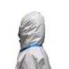 Buy cheap White Color Disposable Isolation Gown , Hooded Non Woven Isolation Gown from wholesalers