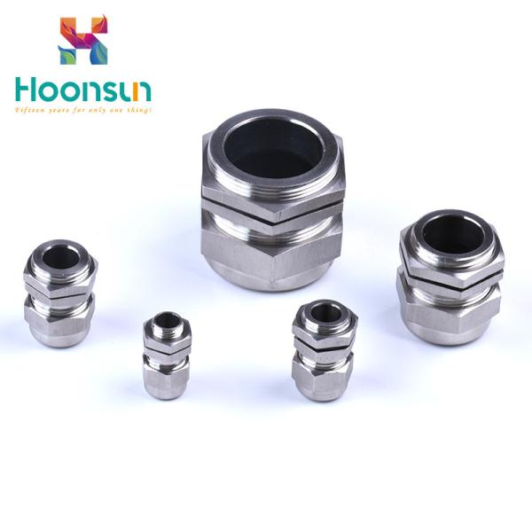 SS304/316 Stainless Cable Gland Fireproof For Sealing Parts With NBR Hermetic